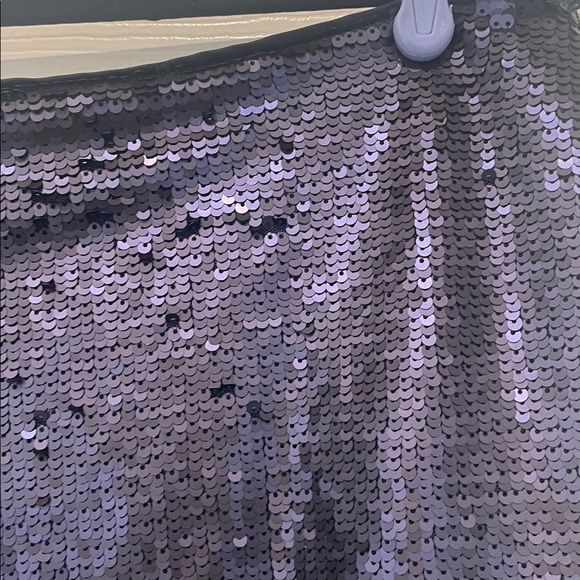 Sequin Banana Republic Blue Mini Skirt - Picture 3 of 10